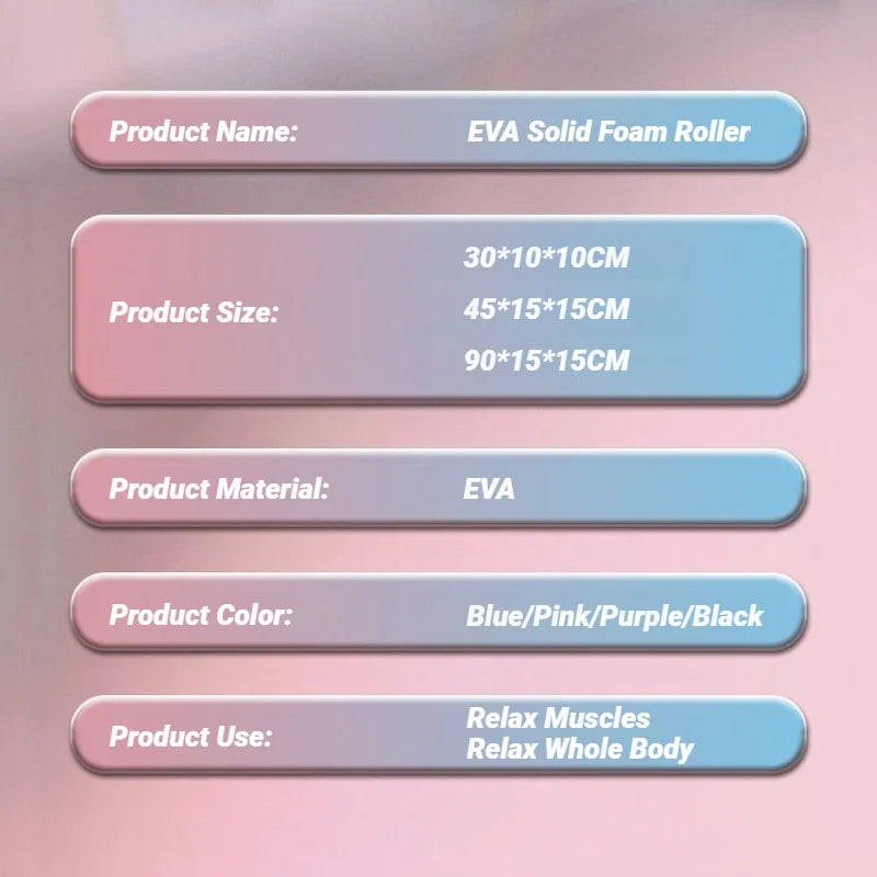 Yoga Roller aus EVA