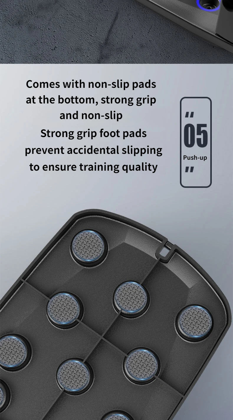 Multifunktionales Push-Up Board mit Farbleitsystem