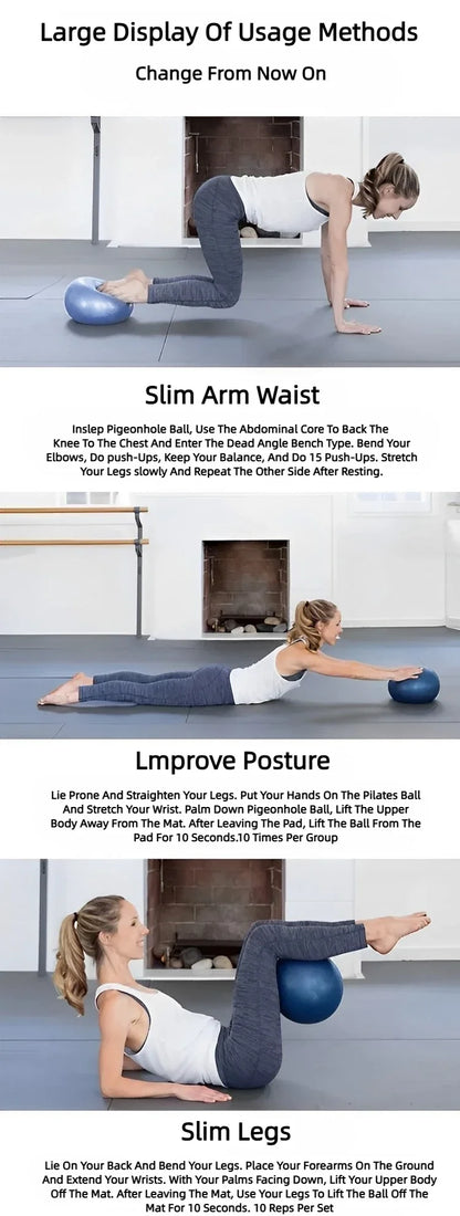 Pilates Ball 25 cm – Für Fitness, Balance und Entspannung