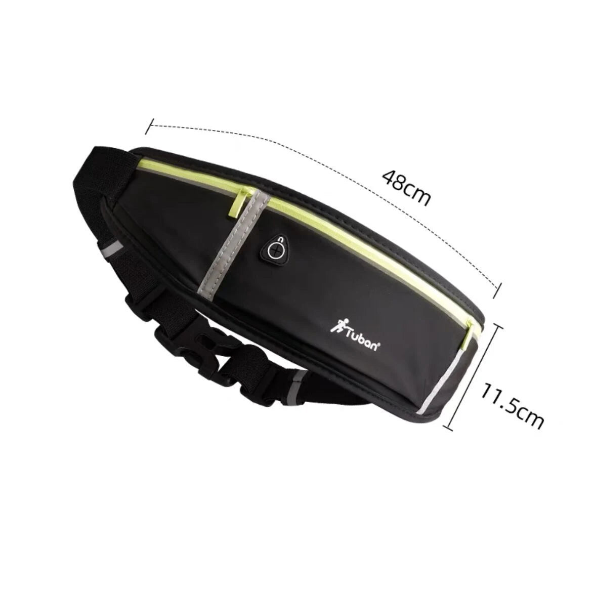 Sportliche Bauchtasche