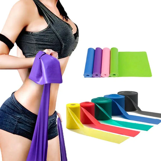 Fitnessband aus Naturlatex – Yoga & Pilates Widerstandsband