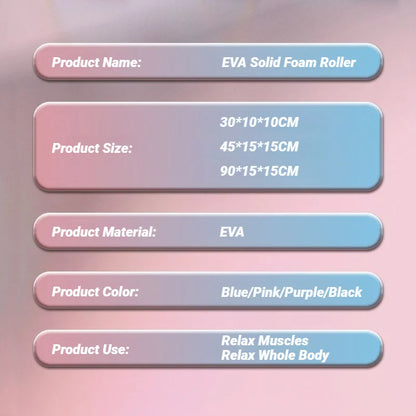 Yoga Roller aus EVA